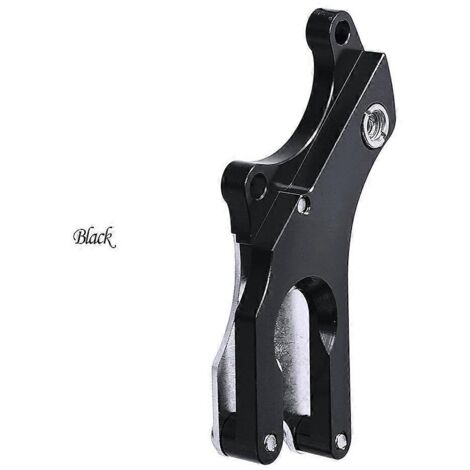 Adaptateur frein à disque vélo, support fixe en alliage d'aluminium, convertisseur pour frein de route, accessoire de montage compatible VTT.