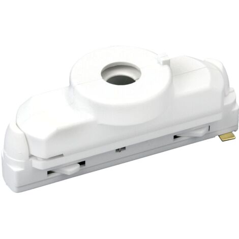 Adaptateur GB67-M pour rail 1 all. 029 pour appareils 10kg blanc 16100