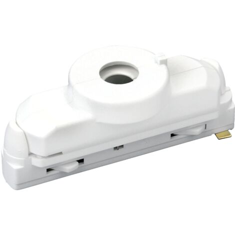 Adaptateur GB67-M pour rail 1 all. 029 pour appareils 10kg blanc ARIC 16100