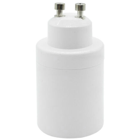 Adaptateur GU10 vers E26/E27 (culot à baïonnette GU10 vers douille à vis E26/E27) - Lot de 3