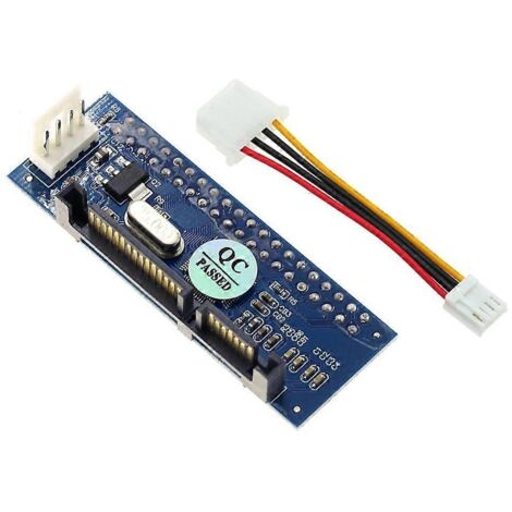 Adaptateur HDD IDE vers SATA avec câble pour disque dur 3,5 pouces