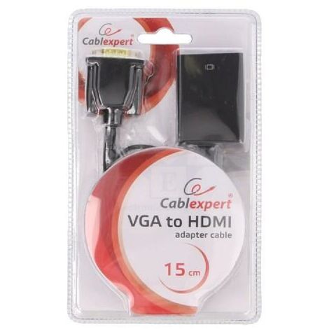 Adaptateur HDMI 1.4 femelle 0.15m Full HD - Noir