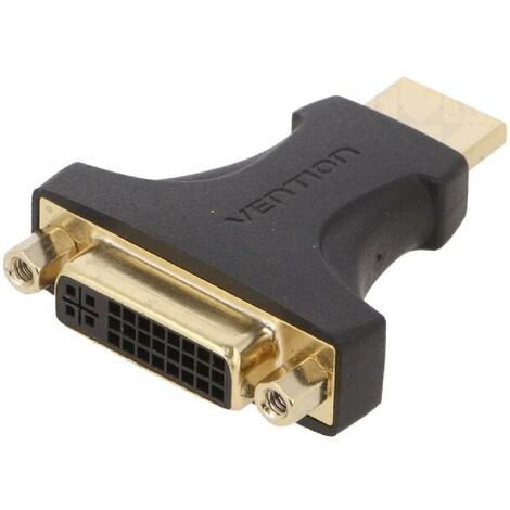 Adaptateur HDMI 1.4 prise male DVI-I -24-5- femelle - noir