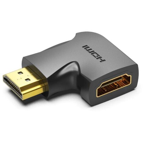 Adaptateur hdmi 4k 270º vention aiqb0/ hdmi male vers hdmi female