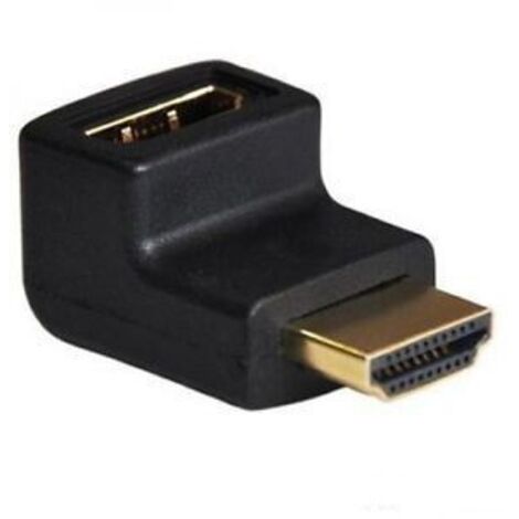 Adaptateur HDMI à angle droit homme/femme