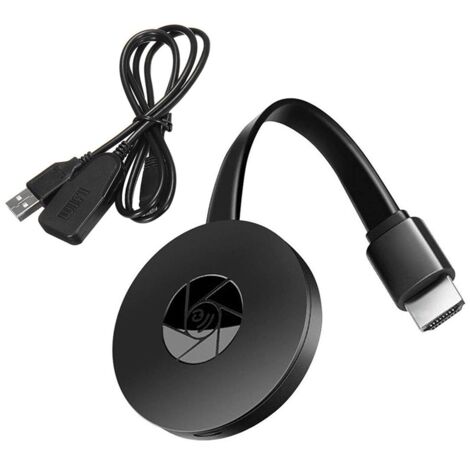 Adaptateur HDMI WiFi sans fil : diffusion sans fil vers TV et projecteur depuis Airphone. Comparer l'écran du téléphone.