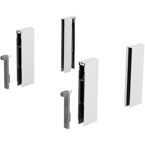 Adaptateur HETTICH ArciTech Designside 124 mm - Blanc - 9122974