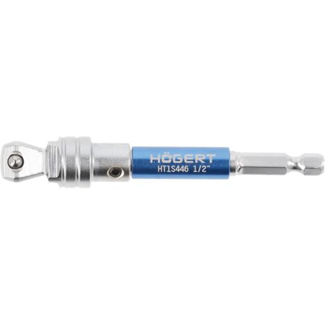 Adaptateur Hogert HT1S446 1/2'' 1/4'' 100 mm