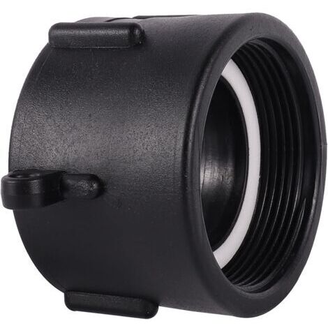 Adaptateur IBC 60 mm Filetage Grossier à 2",Adaptateur Robinet Tuyau Arrosage,Raccord Cuve 1000 litres,pour Vanne Cuve 1000l,Reservoir eau de Pluie,Conteneur
