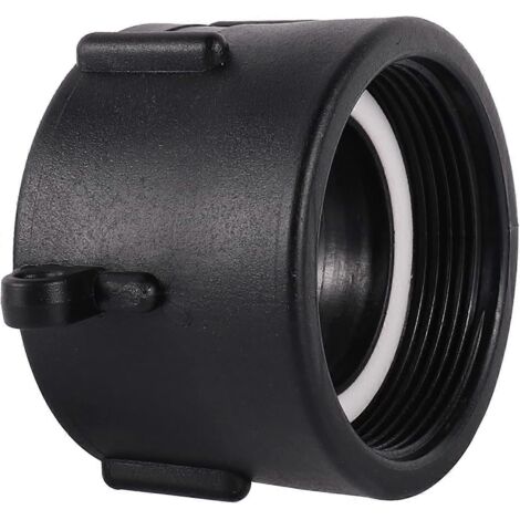 Adaptateur IBC filetage grossier 60 mm vers 2", adaptateur de robinet pour tuyau d'arrosage, raccordement pour réservoir de 1000 litres, pour réservoir de 1000 litres