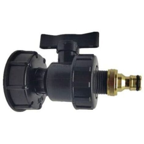 Adaptateur IBC, raccords de réservoir IBC S60X6 - Kits de raccords d'eau pour sortie de tuyau barbelé