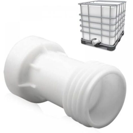 Adaptateur IBC S60x6 Joint Extension 60mm Réservoir Vanne 1000L Plastique Gros Filetage Droit S60x6 Conteneur IBC Accessoires Connexion Réservoir