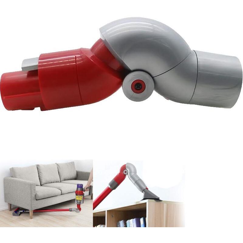 Adaptateur inférieur pour Dyson V7 V8 V10 V11 à dégagement rapide Rotation multi-angle adaptateur haut/bas accessoires d'aspirateur