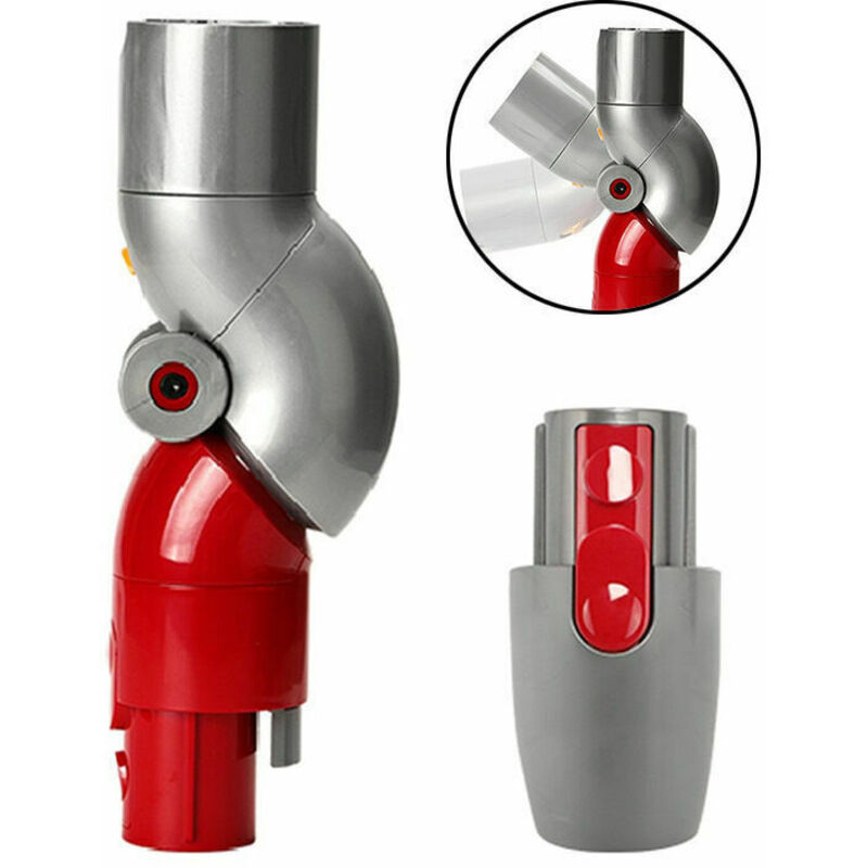 Adaptateur inférieur pour Dyson V7 V8 V10 V11 à dégagement Rapide Rotation MultiAngle Adaptateur Haut/Bas Accessoires d'aspirateur