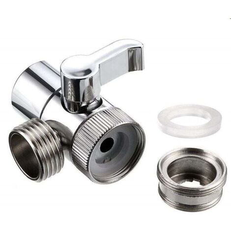 Adaptateur inverseur pour robinet, éviers de cuisine, douches, toilettes, raccords de bidet, accessoires de raccordement de tuyau