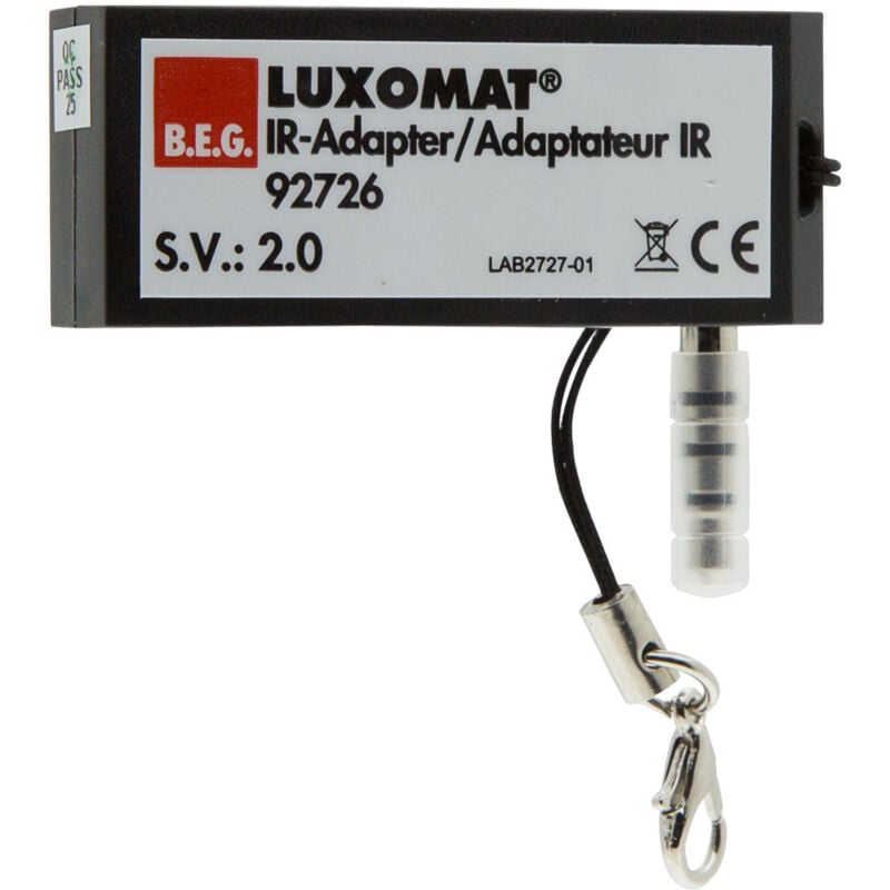Adaptateur radio-ir adaptateur infrarouge pour Smartphone luxomat 92726