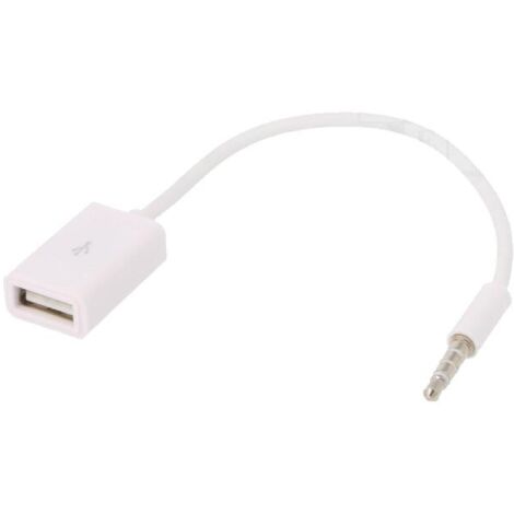 Adaptateur Jack 3.5mm 4pin male vers USB A femelle 15cm