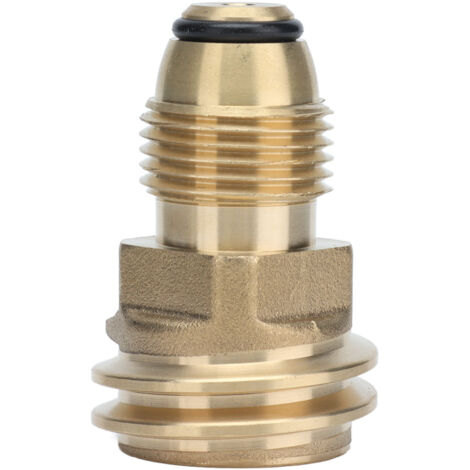 Adaptateur Laiton G1/2 Femelle pour Bouteille de Gaz Propane, Raccord Étanche pour Conversion de Fournaise