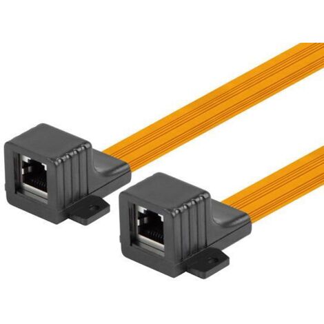 Adaptateur Lanberg pour connecteur réseau, passe-câble RJ45 cat.5E 23 cm