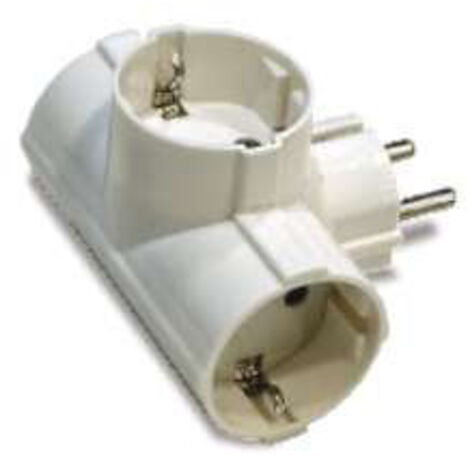 ADAPTATEUR LATÉRAL TRIPLE TT 16A-250V 1307