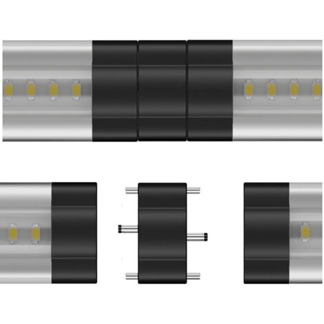 Adaptateur M/M pour Réglette LED aluminium