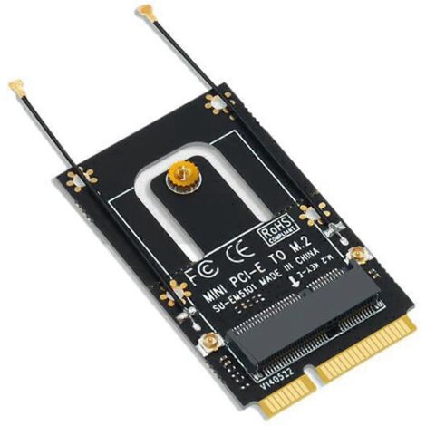 Adaptateur M.2 NGFF vers Mini PCI-E (PCIe + USB)