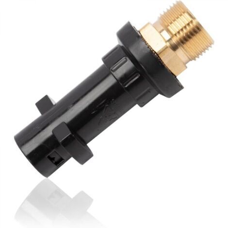 Adaptateur M22 mâle à baïonnette pour nettoyeur haute pression Karcher K2 K3 K4 K5 K6 K7 – Installation rapide – Pression 160 bar – Température 60°C