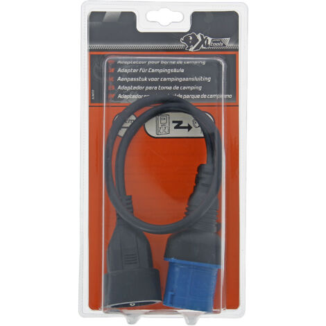 Adaptateur mâle CEE 17/femelle Standard 60 cm