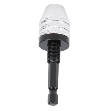 Adaptateur Mandrin Rapide Acier Haute Vitesse 1/4 Pouce Tige Hexagonale 3 Mors Convertisseur Foret 0.3-6.5mm