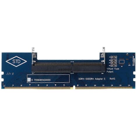 Adaptateur Mémoire DDR4 SO-DIMM vers DIMM pour PC de Bureau Professionnel