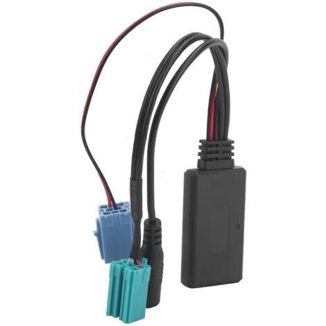 Adaptateur micro Bluetooth 5.0, câble audio auxiliaire stéréo 6 broches, prise jack, connexion plug and play sans fil.