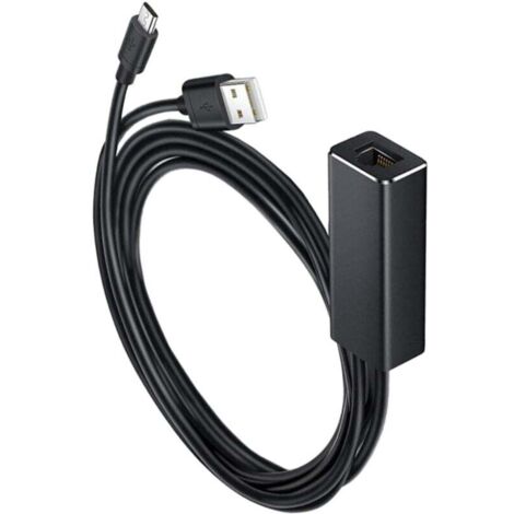 Adaptateur Micro USB vers Ethernet Mbps pour Tv Stick et Streaming Réseau Stable Sans Buffering Accessoire Portable