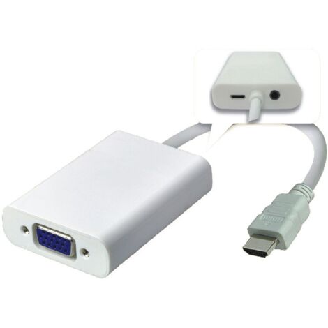 Adaptateur MicroConnect HDMI-VGA mâle/femelle