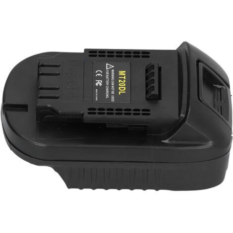 Adaptateur MT20DL pour Batterie Lithium Makita 18V BL1830 BL1850 BL1860 BL1840B