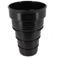 Adaptateur multi diamètre pour chapeau de ventilation Ø 160 - Réducteur de diamètre 160 vers un diamètre 150 - 125 - 110 ou 100