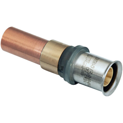 Adaptateur multicouche pour tube cuivre à sertir 20x2.25 CU18 G2F29730 - MULTITUBO SYSTEMS