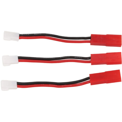 Adaptateur MX2.0 vers JST 3 Pièces pour Modèles RC 1/24, Flexible et Sécurisé, 74mm pour RGT AXIAL SCX24