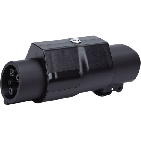 Adaptateur NACS vers J1772, Convertisseur Ignifuge étanche pour Chargement de Véhicules électriques J1772, Charge Stable pour Toutes Les Conditions Météorologiques