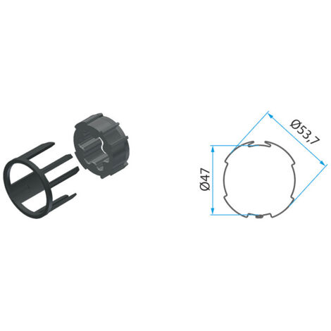 ADAPTATEUR NEXTMODE TM2 45 POUR TUBE ZF54 + 53 DEPRAT