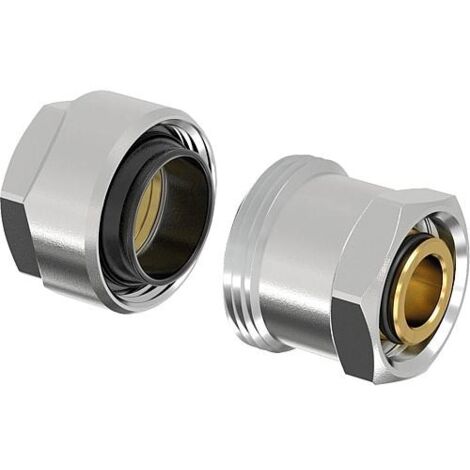 Adaptateur noir Tube DN15(1/2")xDN20(3/4")fem. Eurocone