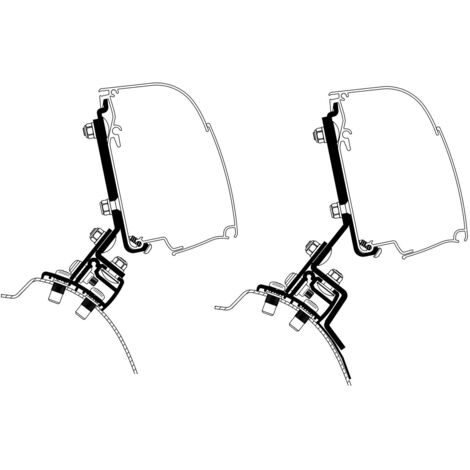 Adaptateur Omnistor 4200 Psa Minivan - Thule