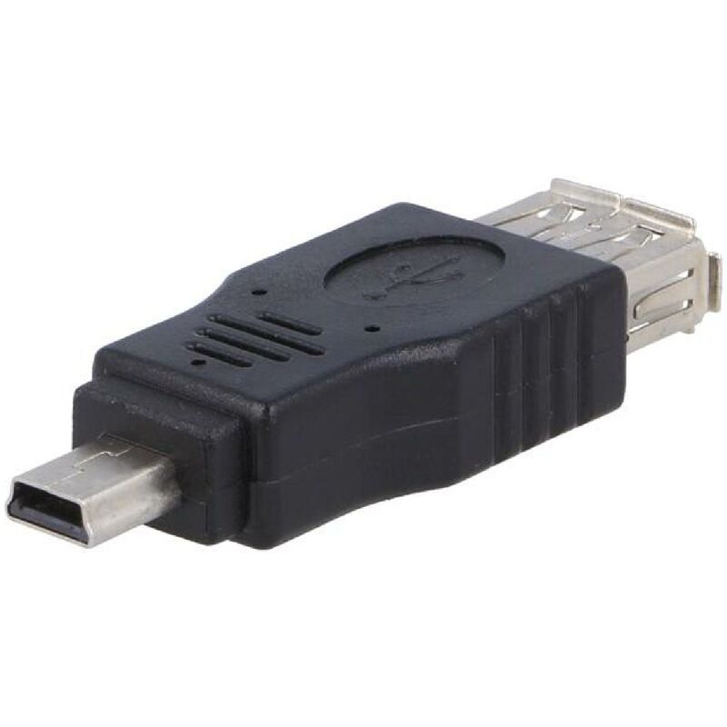 Adaptateur OTG USB 2.0 USB A femelle vers USB B mini prise