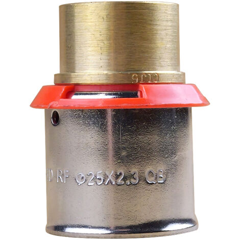 Adaptateur PER à sertir Ø25x2,3 - Cuivre à souder Femelle Ø18 - IBP Bänninger