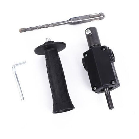 Adaptateur perceuse-marteau en acier allié, convertisseur électrique pour verre, métal et bois.