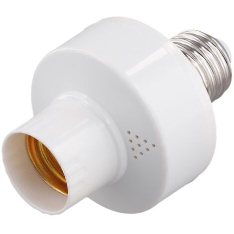 Adaptateur pour ampoules connectées à commande vocale E27 - Culot E27 pour lampe LED