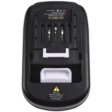 Adaptateur pour batterie 18V convertissant en pour