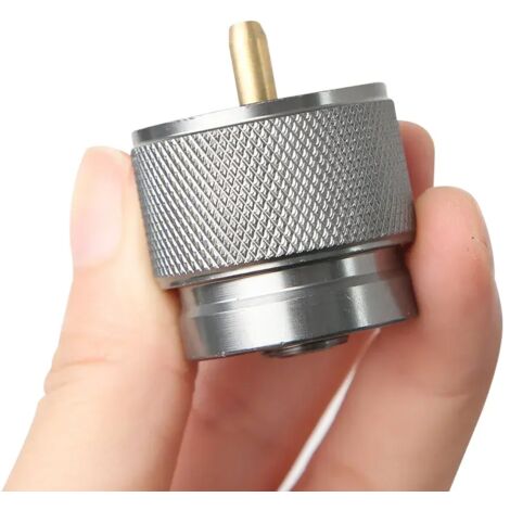 Adaptateur pour bouteille de gaz de réchaud de camping, adaptateur pour bouteille de propane, adaptateur standard américain, tête de conversion pour brûleur à gaz, équipement de camping, réchauds de c