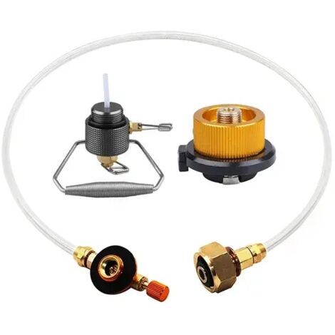 Adaptateur pour bouteille d'extincteur de réchaud de camping, adaptateur de recharge de propane, réservoir de gaz liquéfié M24x1,5, équipement de camping, réchauds de cuisine portables