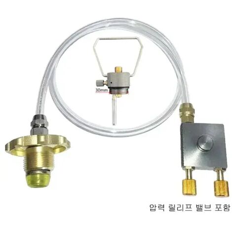 Adaptateur pour bouteille d'extincteur de réchaud de camping, adaptateur de recharge de propane, réservoir de gaz liquéfié M24x1,5, équipement de camping, réchauds de cuisine portables