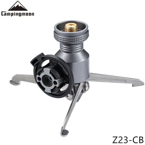 Adaptateur pour cartouche de butane sur trépied, réchaud à gaz, lampe à gaz, support de connexion pour réservoir, réchauds de cuisine portables